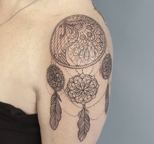 Dreamcatcher Tattoos Dreamcatcher Tattoos