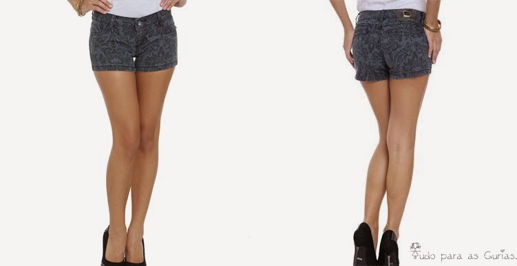A tendência do Shorts jeans