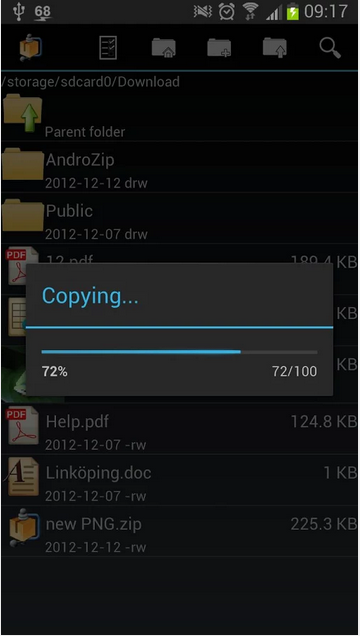 Download AndroZip File Manager Terbaru 2018