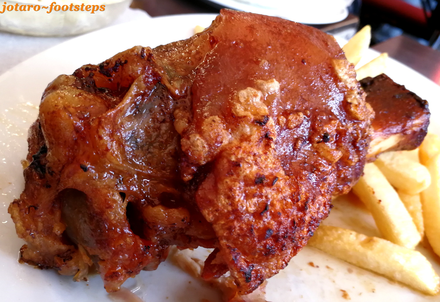 Footsteps Jotaro's Travels YummY! German Pork Knuckles Schweine