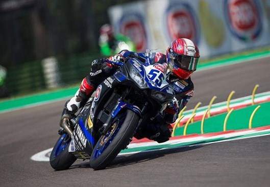 Galang Hendra WSSP300 Imola Italia 2018 Galang Hendra WSSP300 Imola Italia 2018