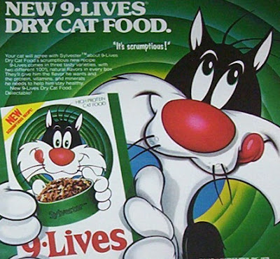 Lives Cat Food Sylvester The Cat Lives Cat Food Sylvester The Cat