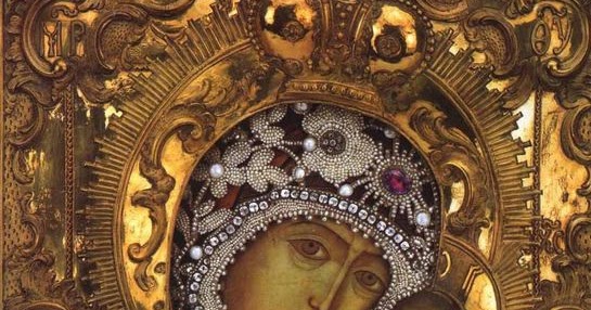 Двери отверзи нам благословенная богородица. Икона при глазных болезнях.