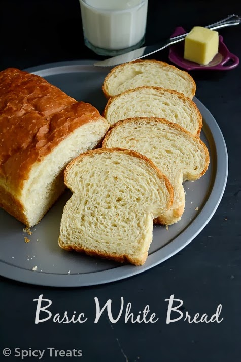 Homemade White Bread Recipe using a KitchenAid Mixer