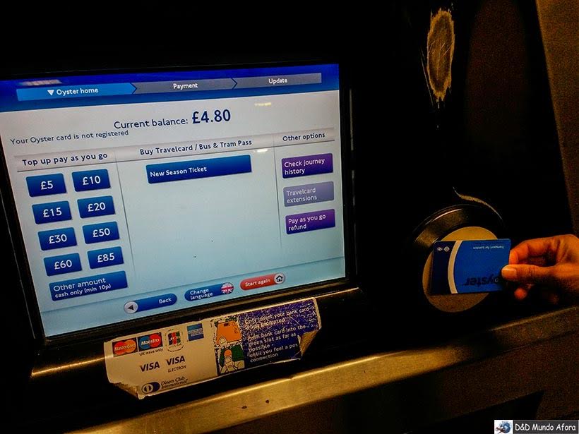 Como usar o Oyster Card em Londres Como usar o Oyster Card em Londres