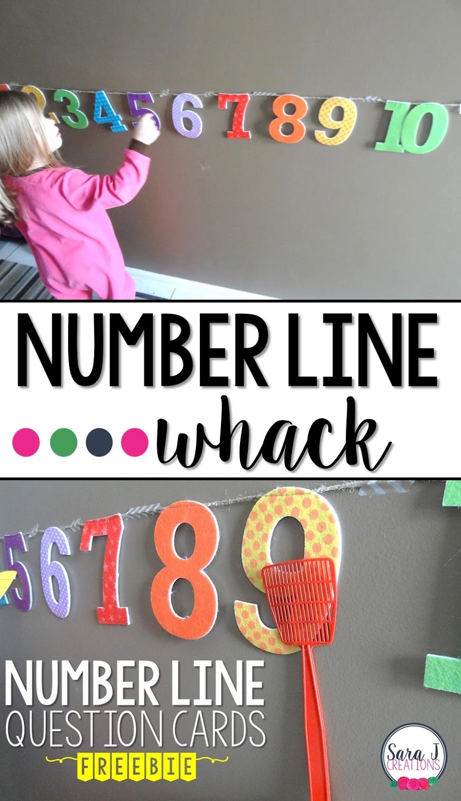Number line games to build number sense in young learners