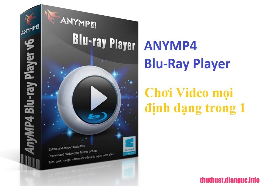 Download AnyMP4 Blu-Ray Player 6.3.22 Full Cr@ck – Nghe nhac xem video Bluray 4k