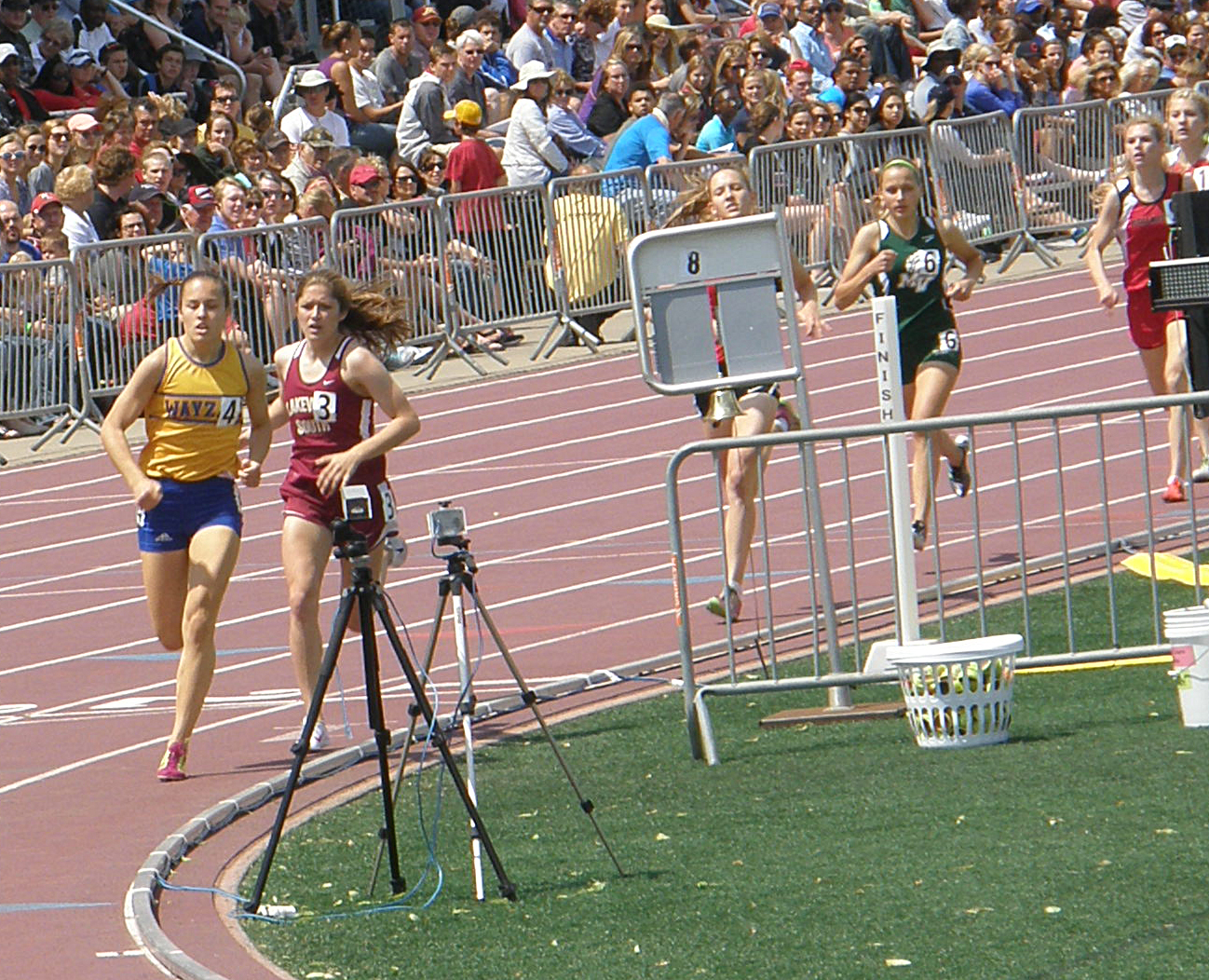 The State High School Track Meet At The Hamline