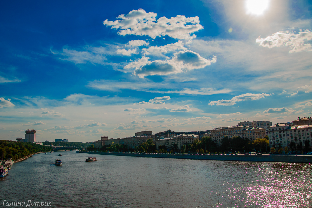 Парк Горького вид с моста фото