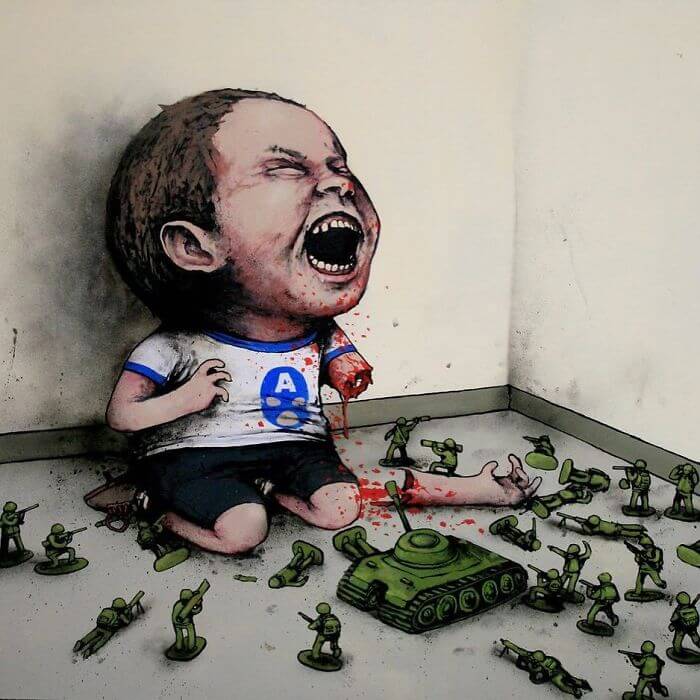 28 Mind-Blowing Illustrations By The French Banksy That Will Change The Way You Think 28 Mind-Blowing Illustrations By The French Banksy That Will Change The Way You Think