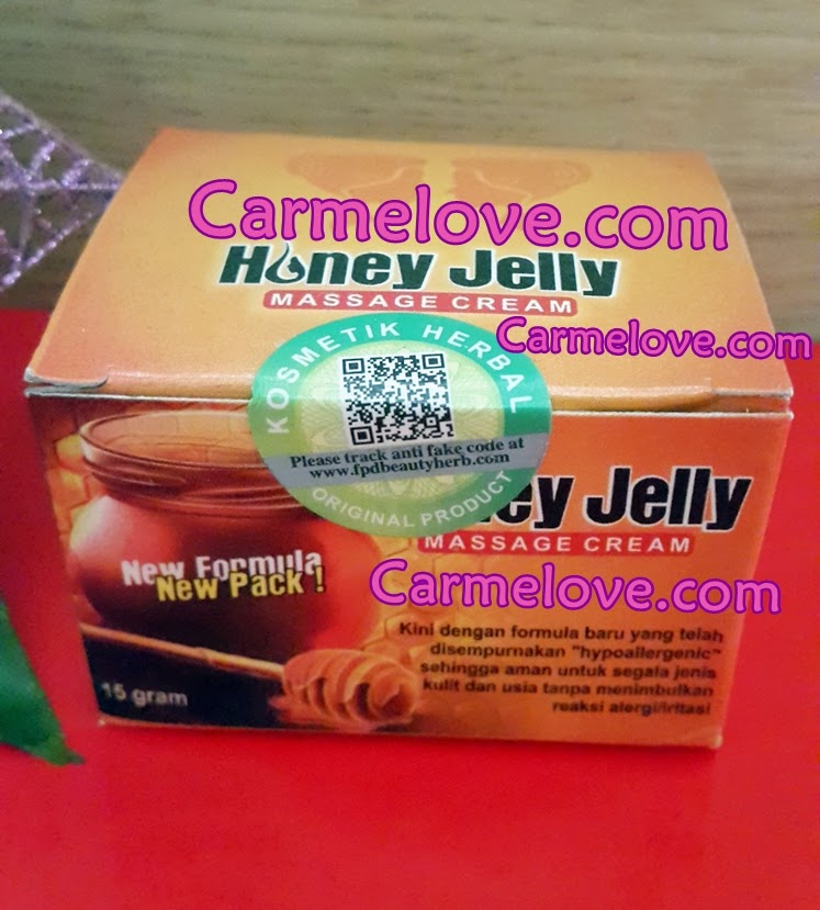 Honey Jelly Massage Cream new pack Grosir Kosmetik Murah Carmelove