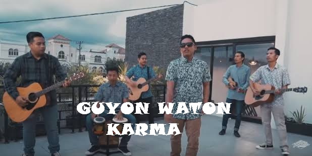 chord/kunci gitar guyon waton karma terbaru Lirik
