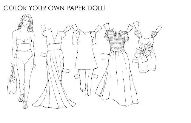 paper-dolls, adult-paper-dolls, adult-coloring-page, fashion-illustration-coloring-page