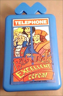 Bill and Ted's Cereal Cassette Tape Cases Premiums