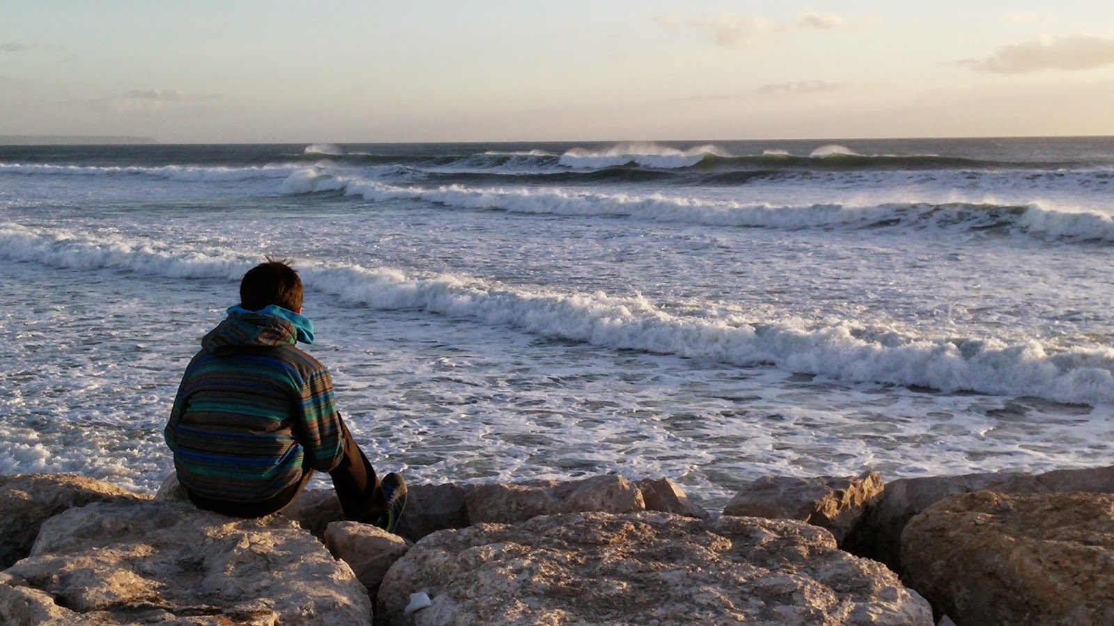 Daily Sunbeams: contemplar o mar