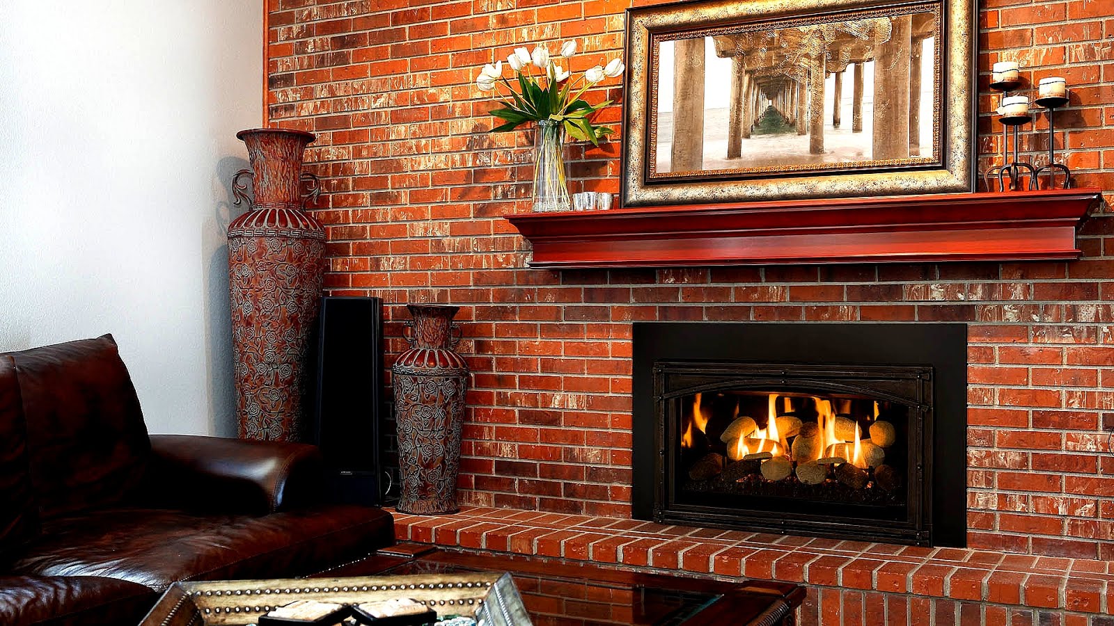 Fireplace Open Fire Chimney Fire Choices