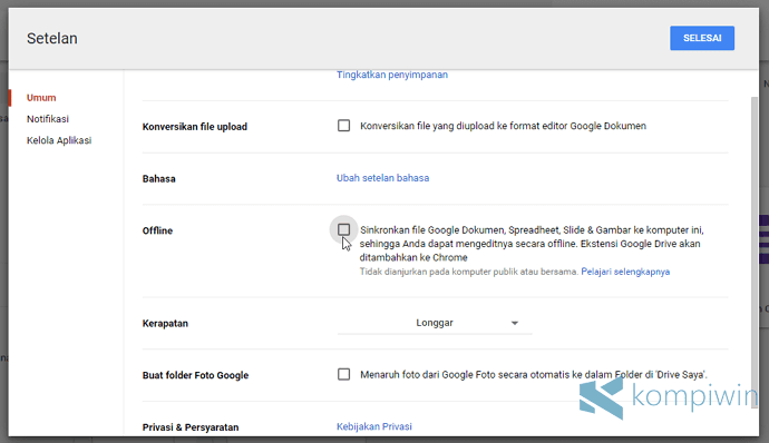 cara download google doc offline