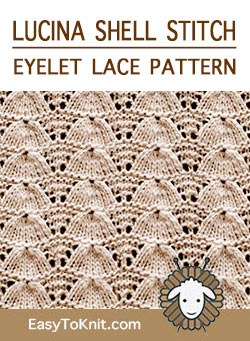 Beautiful Lace Pattern for Scarf/Shawl