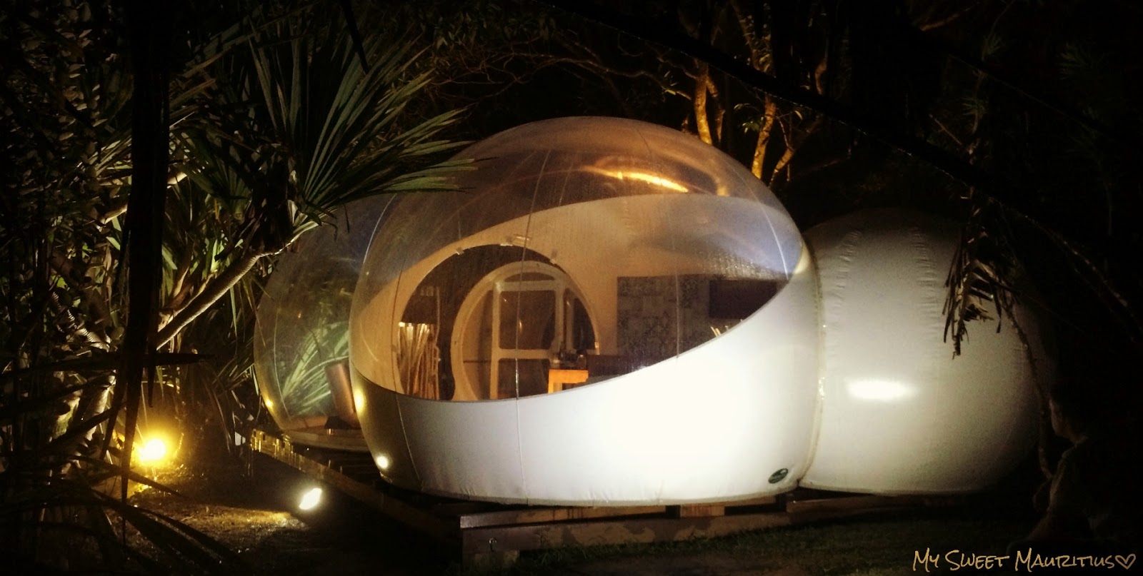 My Sweet Mauritius BUBBLE LODGE