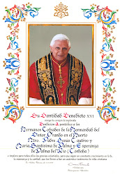 BENDICIÓN APOSTÓLICA DE SU SANTIDAD BENEDICTO XVI