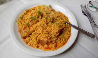 Arroz con pollo en La Mamma Rosa