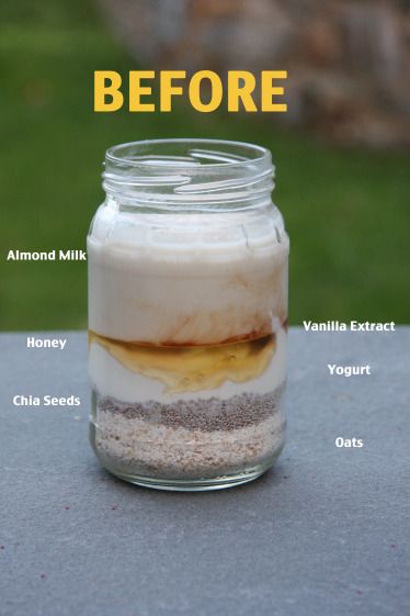 These vanilla overnight oats are packed with complex carbs, protein, and healthy fats and will be ready when you wake up!