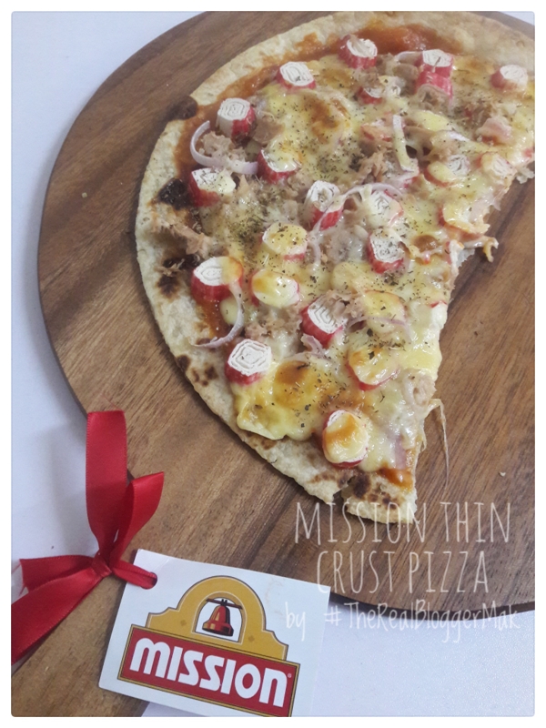 Berkenaan Pizza with Mission Pizza Crust ~ #CeritaMak
