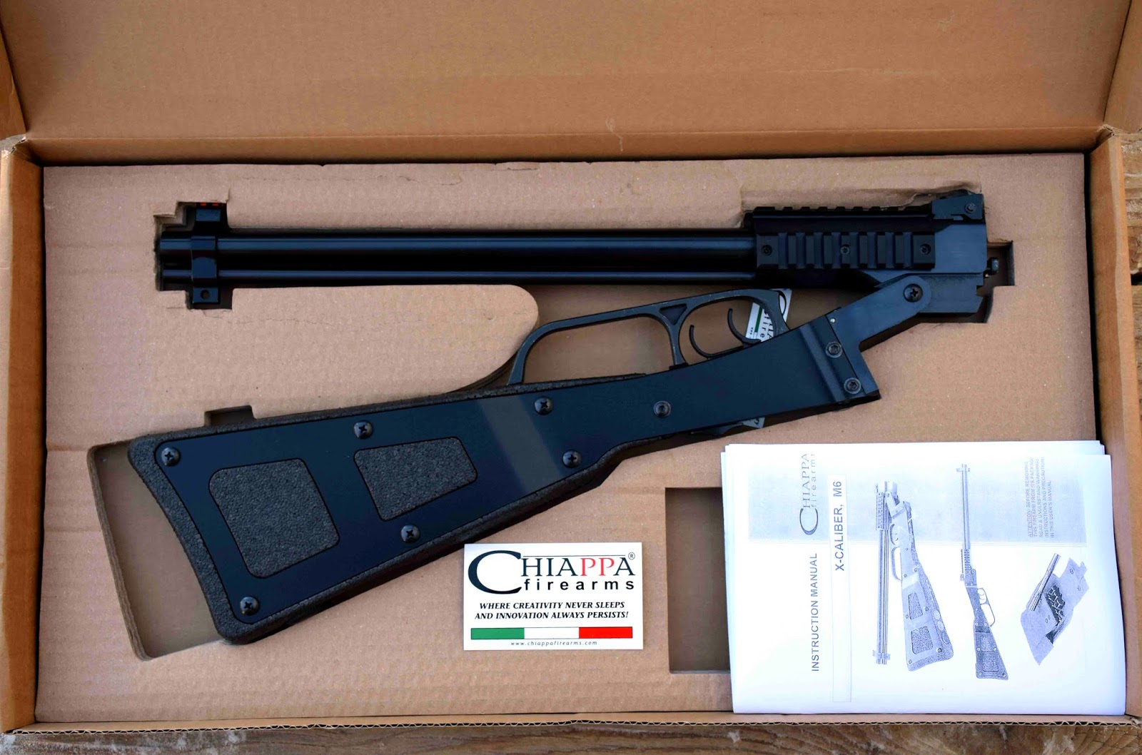 Rocky Mountain Bushcraft: NEW ARRIVALS: Chiappa M6 and X-Caliber ...