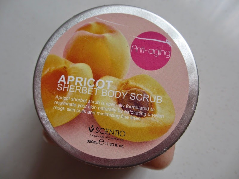 The Blackmentos Beauty Box Skincare review Scentio Apricot Sherbet