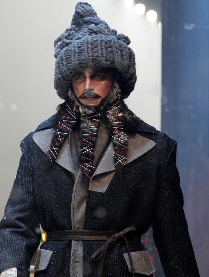Fashion & Lifestyle: John Galliano Knit Hat Fall 2011 Menswear
