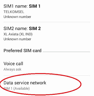 Merubah Internet di All Zenfone Series Ke SIM 2