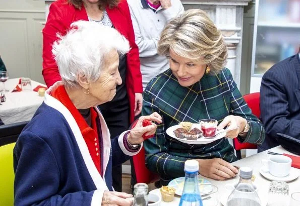 King Philippe and Queen Mathilde visited the Biloba House