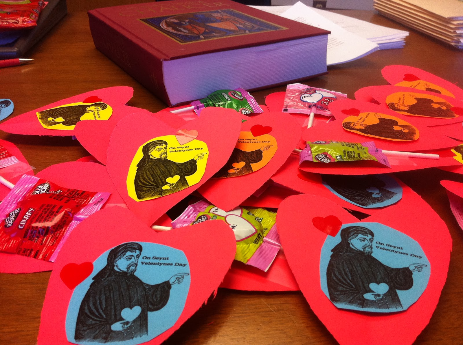 In the Middle: Chaucer may have invented Valentine's day