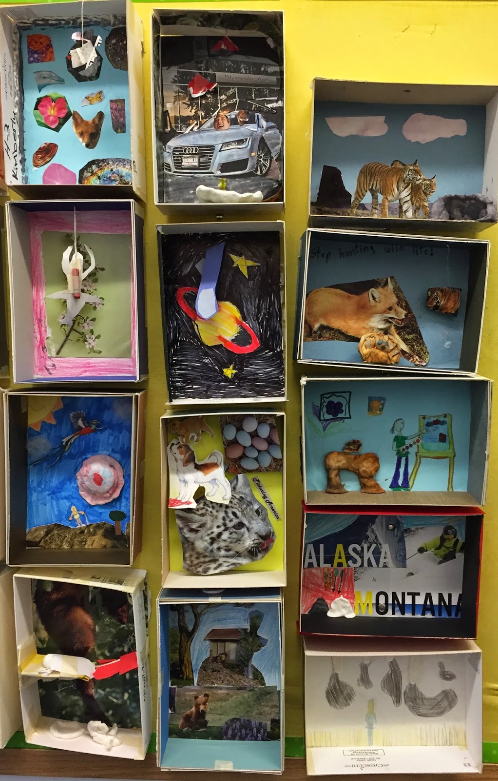 small batch art 3rd Grade Dream Boxes