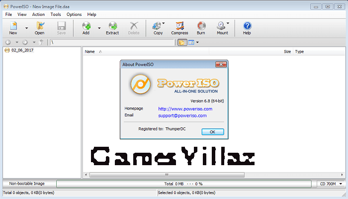 Poweriso registration code 6.8 Poweriso registration code 6.8