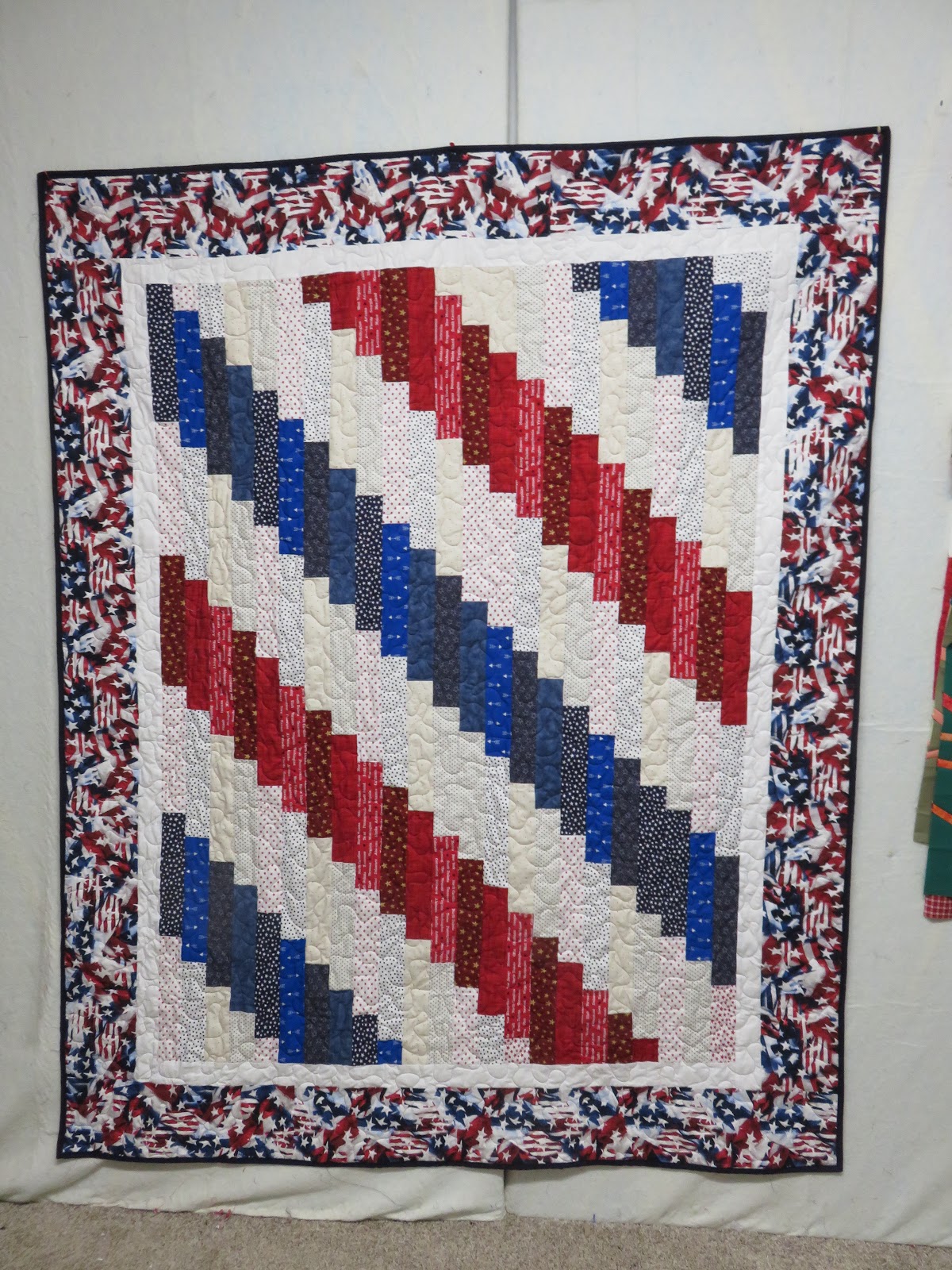 I Must Be Off My Bobbin....dee dee quilts Quilts for Vets of Wayne