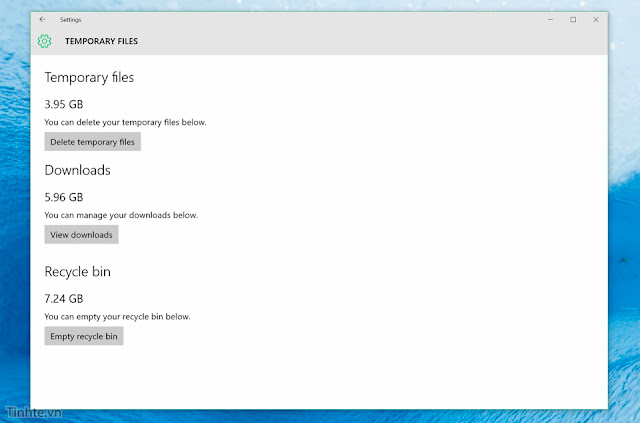 dọn dẹp sạch sẽ giúp windows 10 chạy nhanh hơn