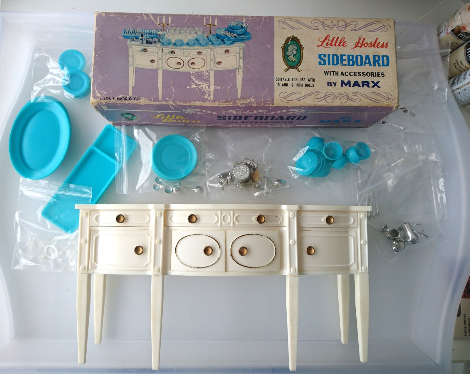 upcycled dolls house