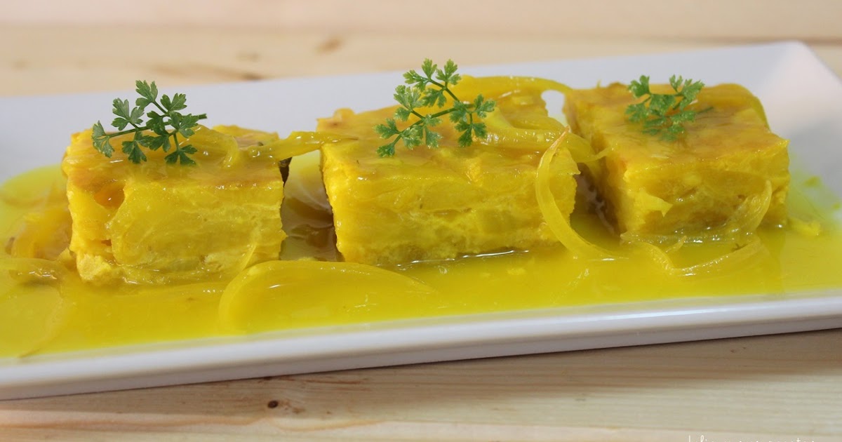 JULIA Y SUS RECETAS Tortilla de patatas en salsa