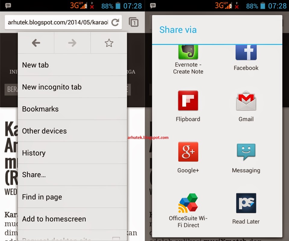 Cara Simpan Halaman Di Chrome Android (Review PaperSpan)