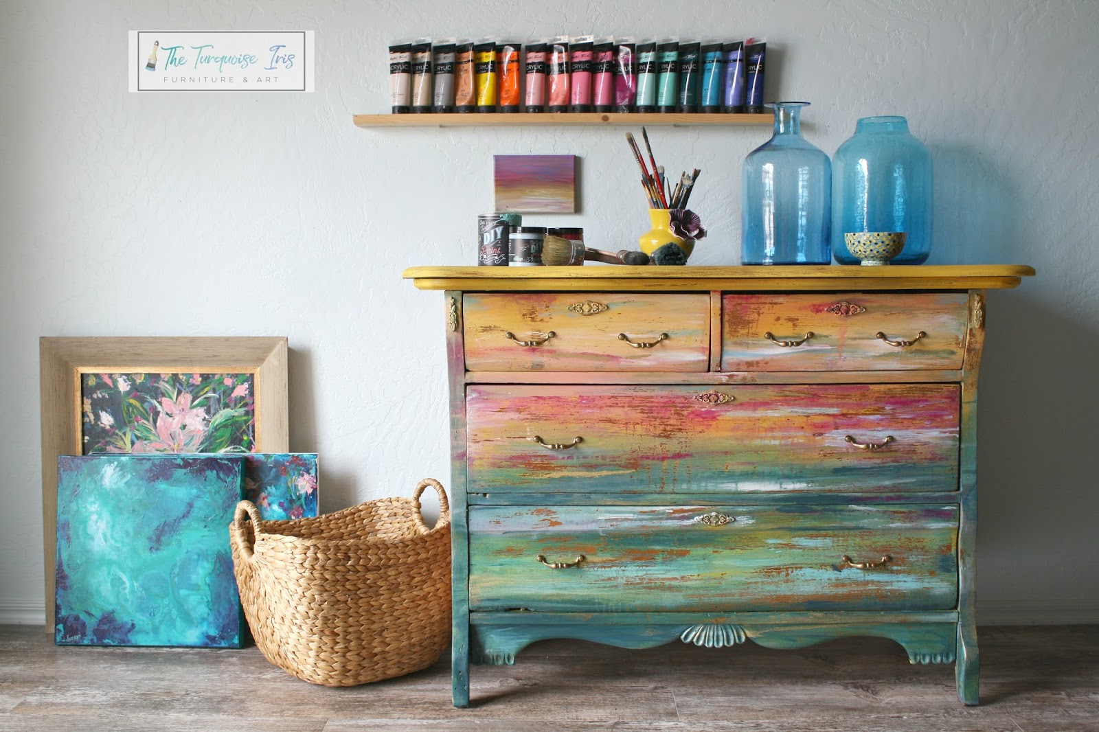 the turquoise iris furniture