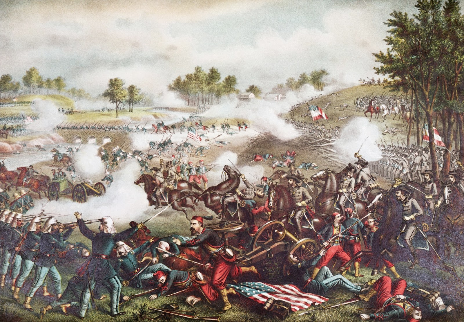 Today in History JULY 21 = The First Battle of Bull Run