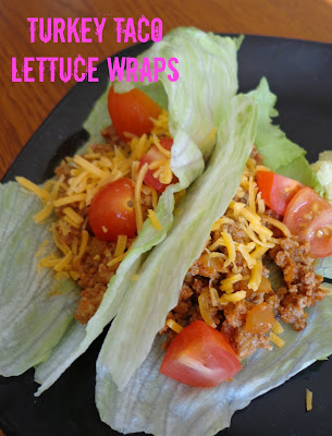 Turkey Taco lettuce wraps