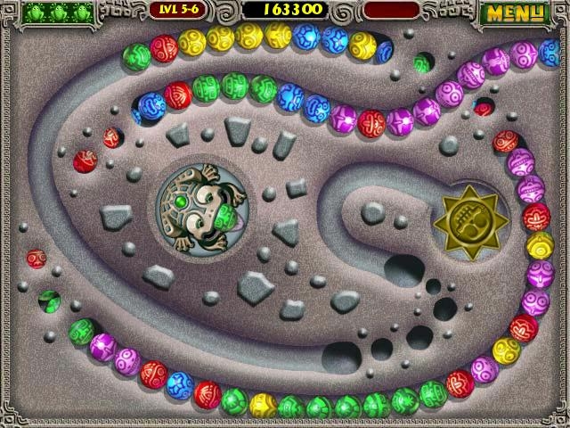 play zuma deluxe online game