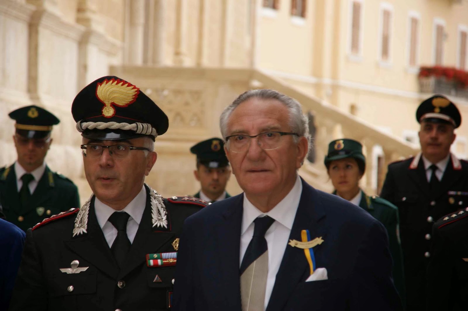Gravina-Bari, Il Comandate Provinciale, presente alla cerimonia