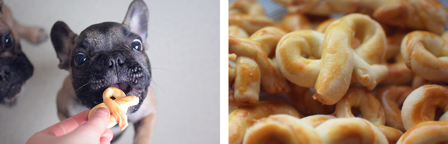 Hundekekse selbst backen Rezept Käse Parmesan Bretzel für Hunde Hundekekse selbst backen Rezept Käse Parmesan Bretzel für Hunde
