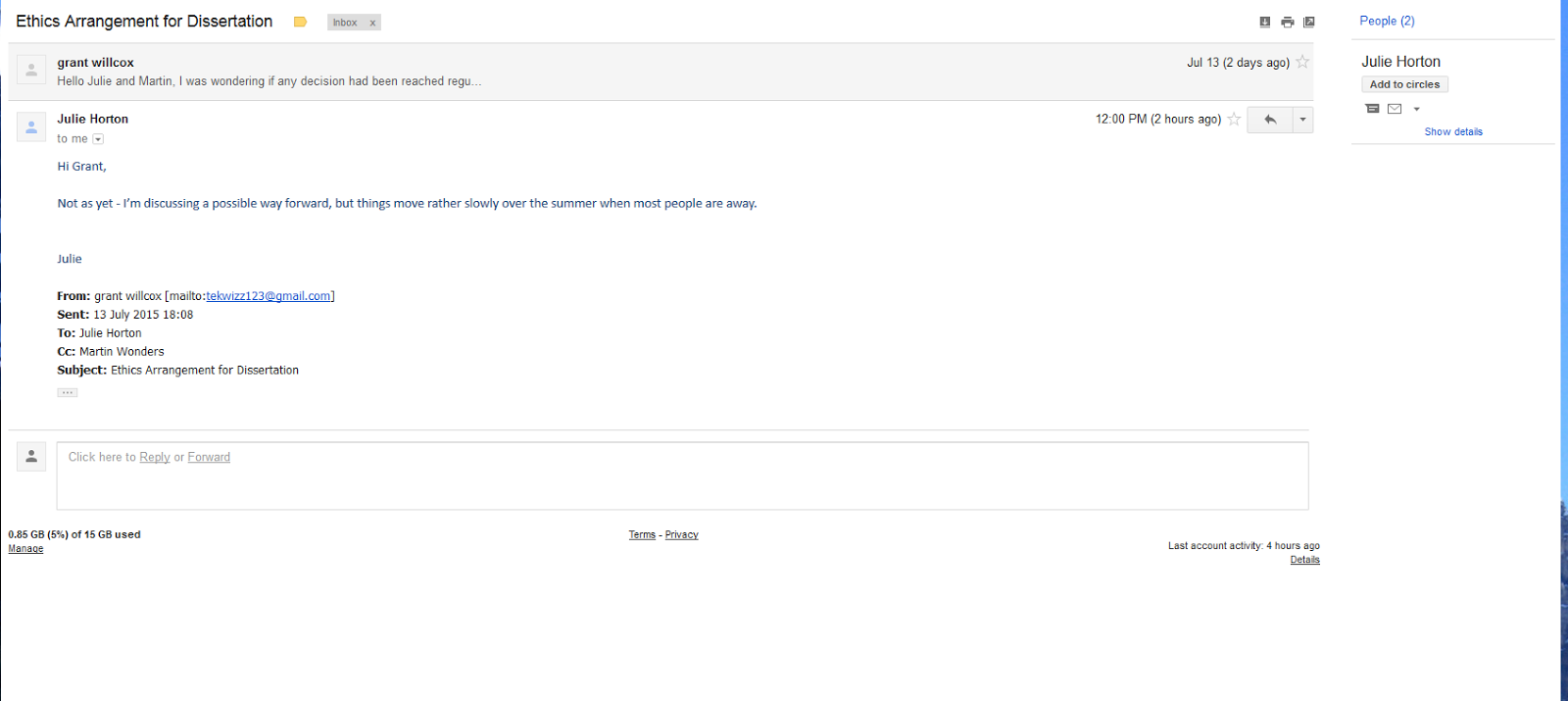 How to write an email to submit a thesis to a supervisor and ask for a feedback - Quora