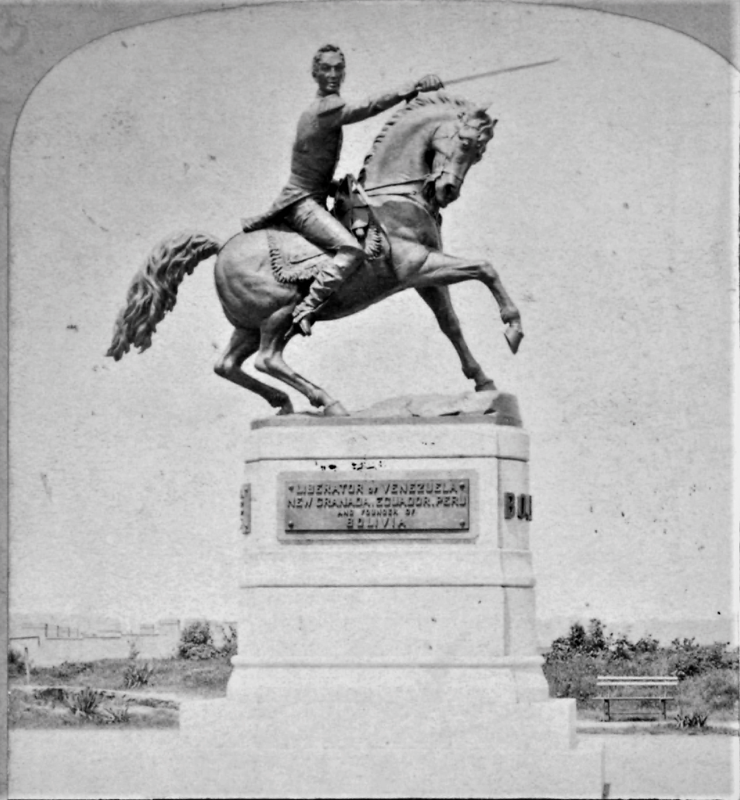 Daytonian in Manhattan The Simon Bolivar Statue Central Park at 6th
