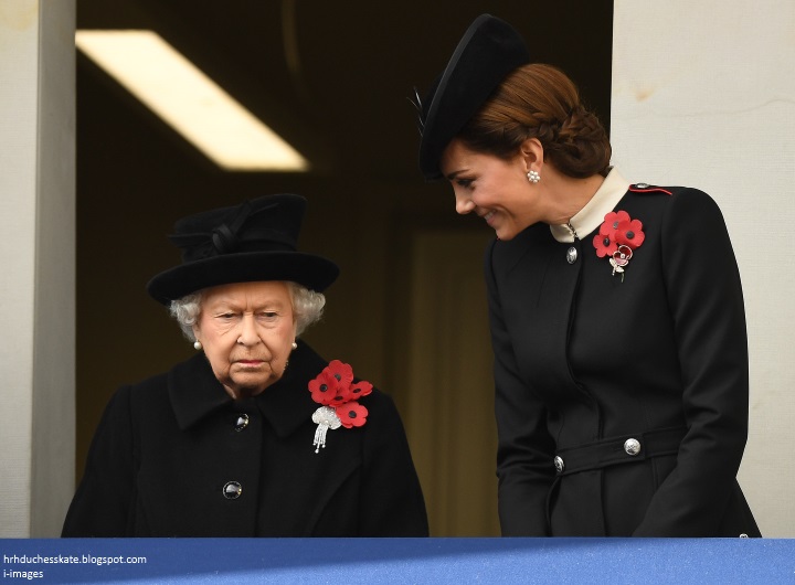 Duchess Kate: The Duchess Joins the Queen for Remembrance Sunday Service