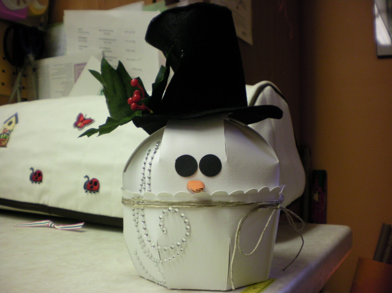 DigitalScrapbookDiva Cricut Snowman Boxes